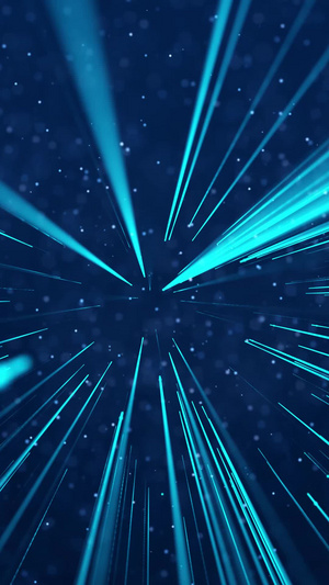粒子光线汇聚粒子背景15秒视频