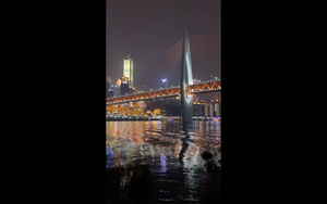 重庆长江大桥41秒视频