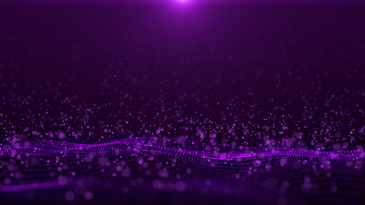 紫色粒子背景视频