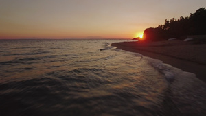 日落时大海风景36秒视频