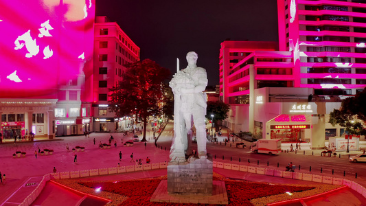 广州塔珠江新城夜景视频