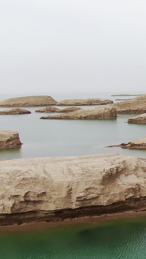 青海著名的旅游景区水上雅丹景区雅丹地貌126秒视频