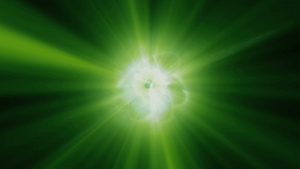 绿色原子光10秒视频