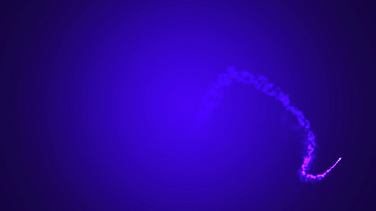 紫色银色的神奇粒子足迹动画背景完全HD分辨率视频