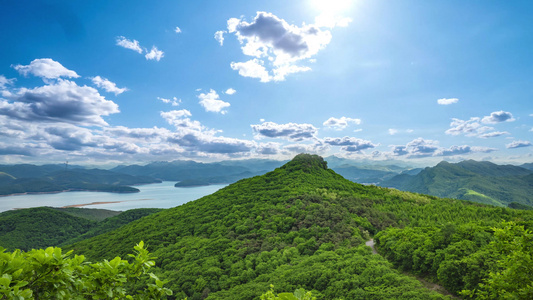 辽宁本溪桓仁五女山自然风光视频