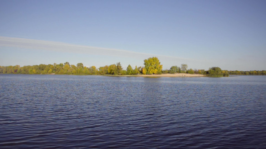 Dnieper河的视图视频