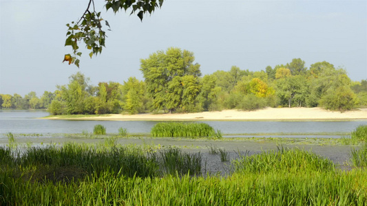 Dnieper河的视图视频