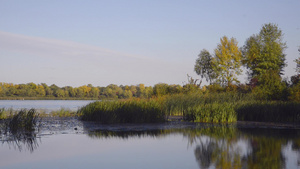 Dnieper河的视图29秒视频