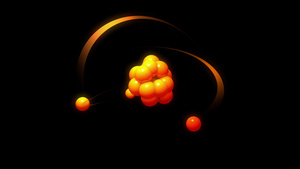 原子结构动画13秒视频