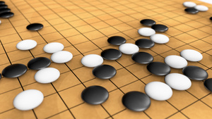 3d棋盘游戏11秒视频