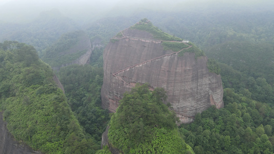 湖南通道万佛山4A景区航拍视频