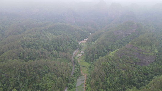 湖南通道万佛山4A景区航拍视频