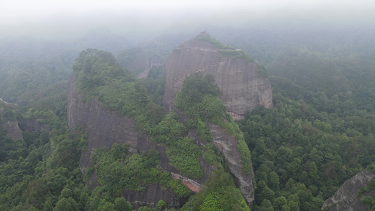 湖南通道万佛山4A景区航拍视频