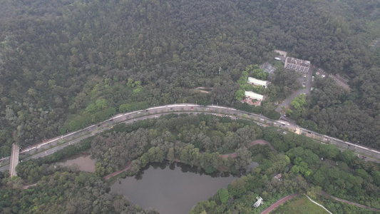 山林道路航拍视频