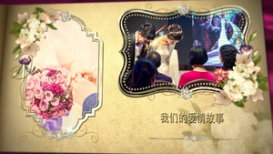 中国传统婚礼AEcc2017视频模板26秒视频