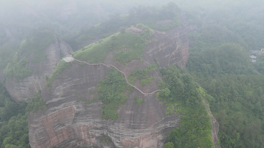 湖南通道万佛山4A景区航拍视频