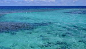 蓝环礁的宁湾海滩9秒视频