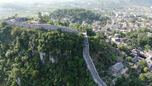 贵州青岩古镇5A景区航拍视频视频