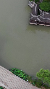 江苏扬州瘦西湖五亭桥风光古建筑视频