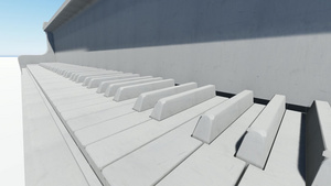 钢琴键3d动画21秒视频