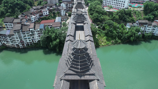 六月十四日柳州三江风雨桥视频