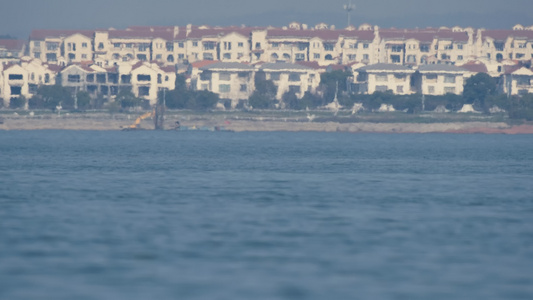 江河湖海洋水面海面波浪波纹海浪视频