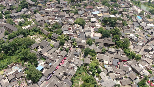 贵州青岩古镇5A景区航拍视频视频