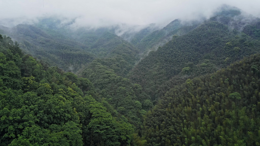 中国山区风力风车发电新能源航拍视频视频