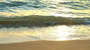 日落下的海浪18秒视频