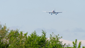 航空公司的空中货运飞机12秒视频