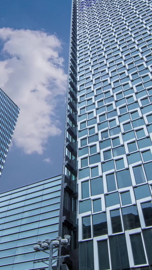 现代城市建筑合成视频素材城市中心32秒视频