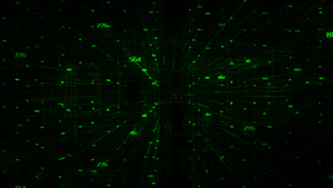 科技矩阵数字变化动画22秒视频