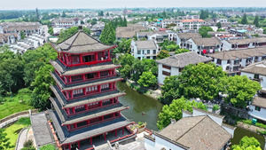 4k绩溪县龙川景区天下第一祠62秒视频