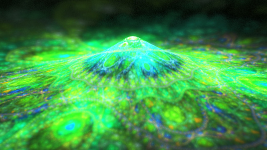 螺旋星系抽象颜色背景视频