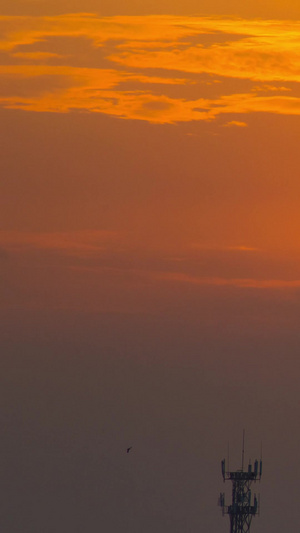 夕阳西下太阳特写延时视频空镜头19秒视频