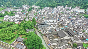 4k绩溪县龙川景区15秒视频