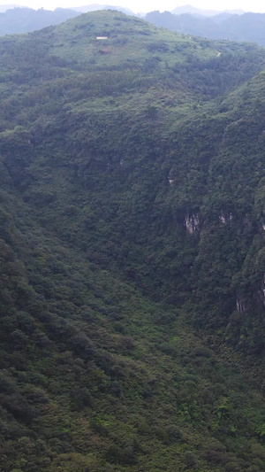 航拍湖南湘西德夯大峡谷40秒视频