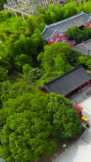 5A风景区世界遗产龙虎山景区正一观景点全景航拍92秒视频