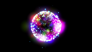 细胞球抽象颗粒 4k16秒视频