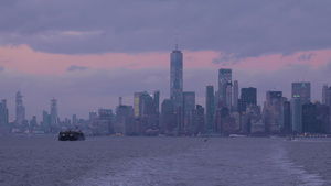 曼哈顿上方的云层21秒视频
