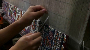 编织地毯12秒视频