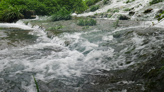 4K山泉泉水溪流溪水水源 视频