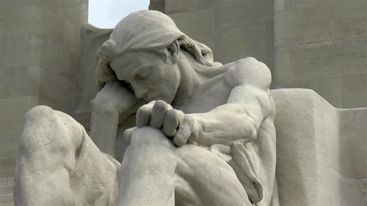 加拿大国家卫国纪念馆法国法郎视频