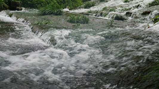 4K山泉泉水溪流溪水水源 视频