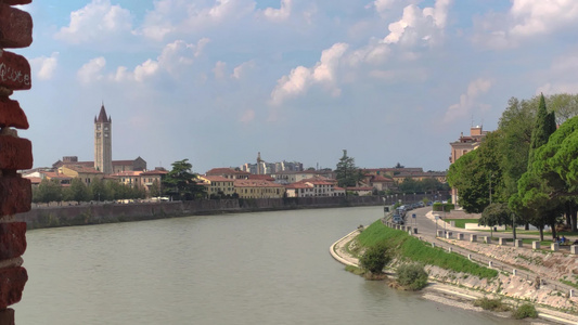 Verona4的旱河风景视频