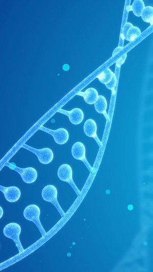 医疗科技背景蓝色医疗30秒视频