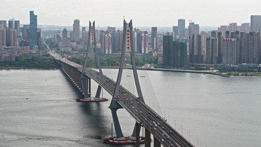 4k湛江海湾大桥视频