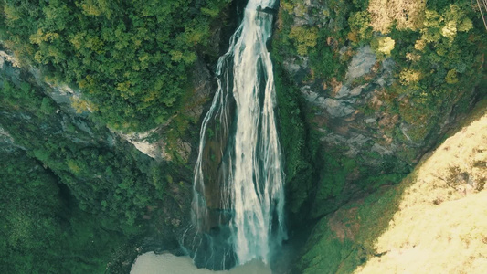 湖南湘西芙蓉镇4A景区航拍视频