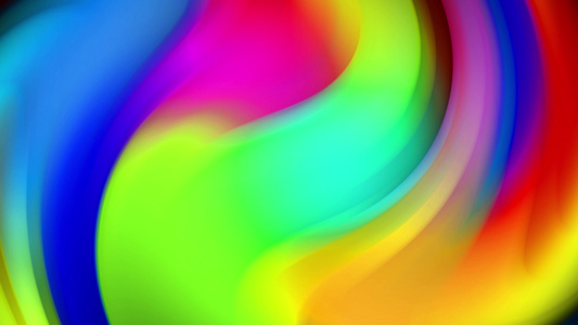 梯度颜色液体动态抽象背景动画V视频