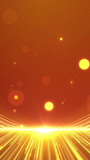 大气金色粒子背景视频金光粒子20秒视频